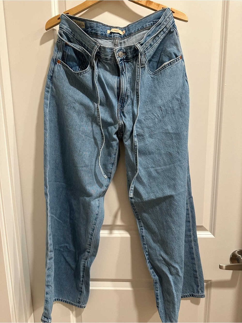 LEVI’S XL STRAIGHT Classic Blue Wide-Leg Women Premium Jeans